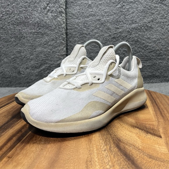 Adidas Purebounce+ Women's Size 7 Running Shoes White Pale Pink - Picture 4 of 12